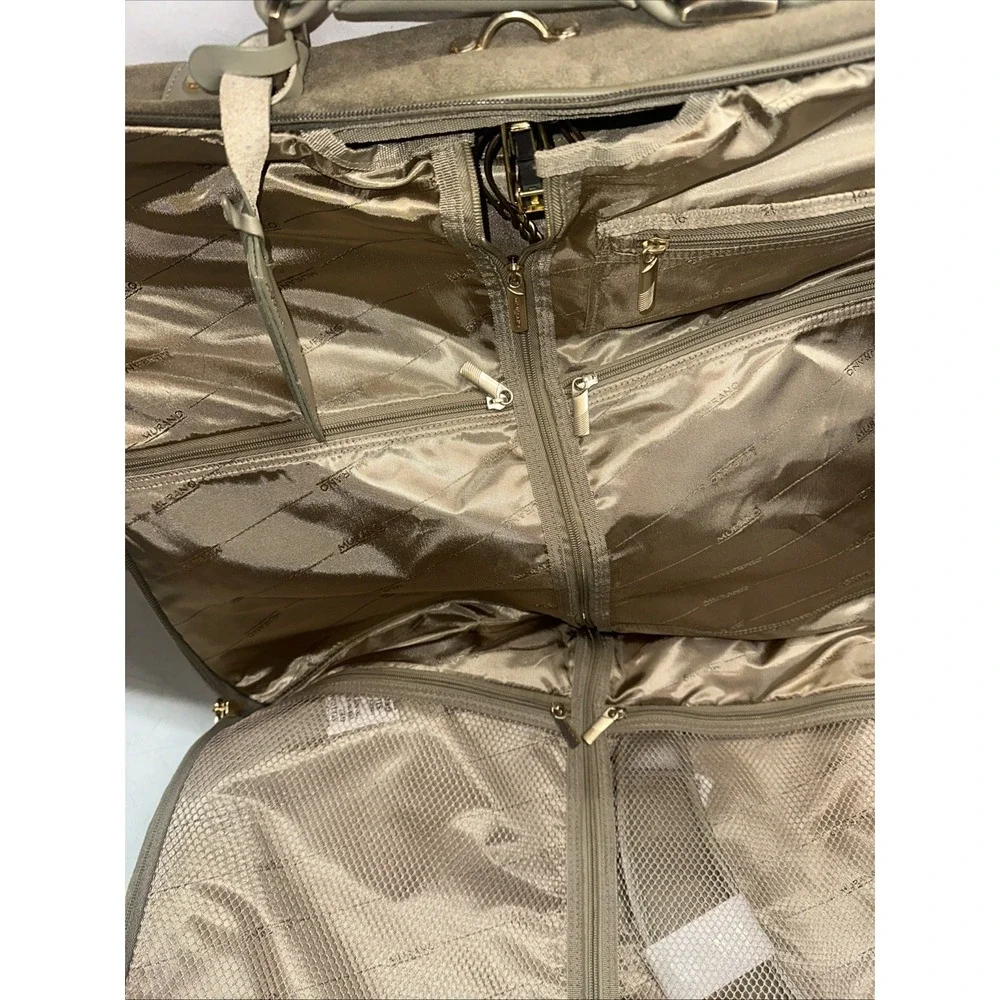 Vintage Murano Suede Large Shoulder Garment Bag Never Used